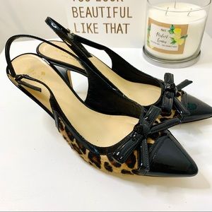 SOLD Kate Spade ♠️ cheetah print kitten heels